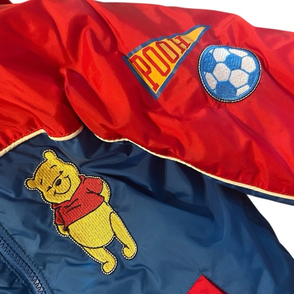 VINTAGE Winnie the Pooh Quilted Winter Jacket - Picture 4 of 10